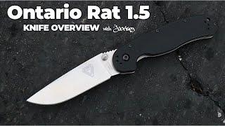 Ontario Rat 1.5 Folding Knife | 5-Minute Overview | Atlantic Knife