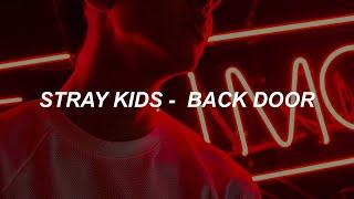 Stray Kids "Back Door" Easy Lyrics