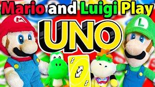 Crazy Mario Bros: Mario and Luigi Play UNO!