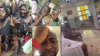 Davido React To Viral Video Of Ondo Church Explosion | Many Feared Killed.