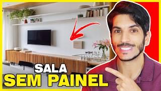 COMO DECORAR A PAREDE DA TV SEM PAINEL