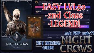 NIGHT CROWS - The forbidden way to get stronger REALLY FAST! NFT Guide