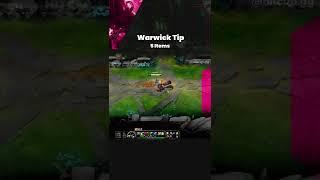 Warwick tip you must know! #shorts