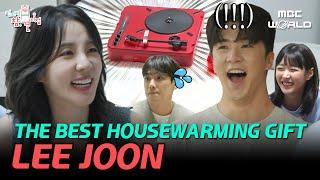 [SUB] LEE JOON discouraged by SANDARA's luxuriours housewarming gifts #LEEJOON #SANDARAPARK