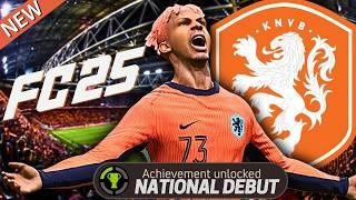 My Unforgettable Netherlands Debut!  | FC 25 Player Career Episode 2