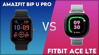 Amazfit Bip U Pro vs Fitbit Ace LTE Comparison