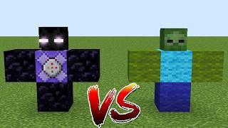 MUTANT ENDERMAN vs All Zombie Bosses - Battle Minecraft Mobs