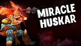 MIRACLE В СВЯЗКЕ ХУСКАР + ДАЗЛ В ИГРЕ ДОТА 2 - MIRACLE HUSKAR + DAZZLE DOTA 2