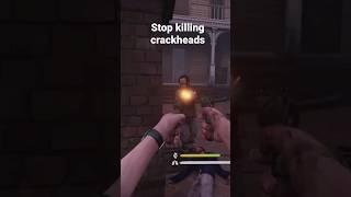 Stop killing crackheads #thewalkingdead #shorts #short #vr #vrgaming #funny #funnyvideo #shortvideo