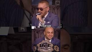 Conor McGregor Shuts Up Eddie Alvarez! #shorts #conormcgregor  #ufc