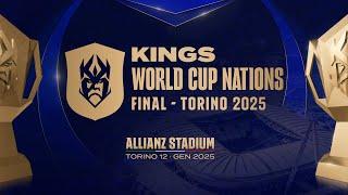  KINGS WORLD CUP NATIONS - GRAND FINAL from Allianz Stadium, Torino 