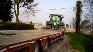 John Deere 7920 e pianale Pavelli