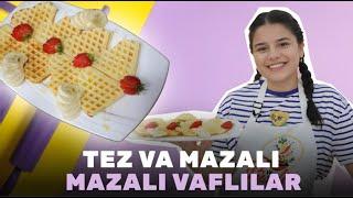 TEZ VA MAZALI -  MAZALI VAFLILAR TAYYORLASH