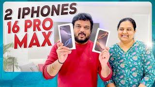 2 iPhones Arrived | iPhone 16 Pro Max  | VAAS Family