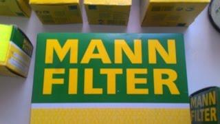 фильтра MANN  на все модели!  filter mann