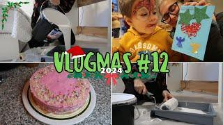 БОЯДИСВАХ + ТОРТА ЗА ДЕТСКАТА ГРАДИНА || VLOGMAS #12 || ВЛОГ #439 || НИЯ И ГОГИ