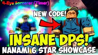 [NEW CODE!] New Nanami 6 Star Has INSANE FULL AOE Hybrid DPS + NEW SUPER CRIT Mechanic! | Showcase