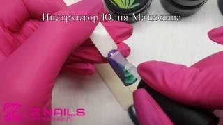 мк " Елочка, китайская роспись" Инструктор Матюхина Юлия Z_-NAILS