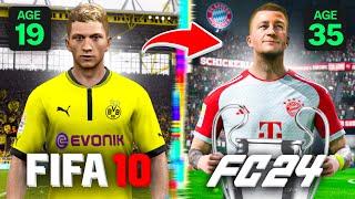 I Replayed MARCO REUS Career From FIFA 10 to FC 24!