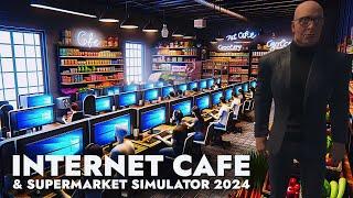 Шортс Internet Cafe & Supermarket Simulator 2024 СТРИМ #13