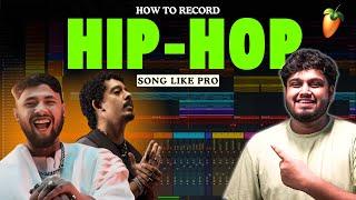 How To Record Hip Hop Rap Song (Step By Step) - FL Studio With Kurfaat