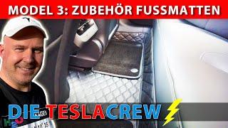 Tesla Model 3 SR+ | Zubehör-Fußmatten besser als die originalen!