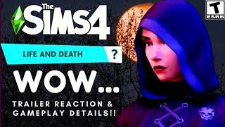 WOW- Sims 4 Life & Death Gameplay and Trailer Reaction