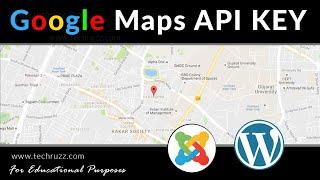 How to Get or Create Google Maps API KEY | For WordPress or Joomla Website | 2021