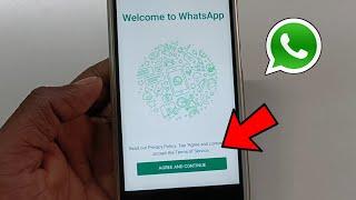 Welcome to WhatsApp || Agree and Continue WhatsApp || Welcome to WhatsApp Problem