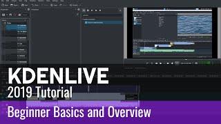 Kdenlive Tutorial 2019 - Beginner Basics