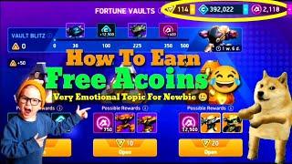 Free Acoins! | Mech Arena Fortune Vault ExE 