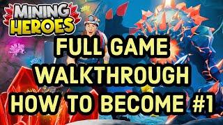 How to get to #1 Mining Heroes Walkthrough #gaming #fortnite #walkthrough #tipsandtricks #tips