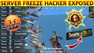  DAY - 12  SERVER FREEZE HACKER EXPOSED   || BGMI SOLO CONQUEROR PUSH TIPS AND TRICKS C5S15