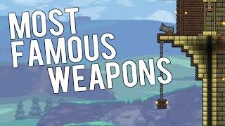 Top 5 Famous Weapons in Terraria 1.3 (PC, MOBILE, CONSOLE)