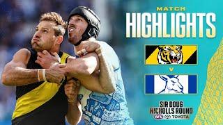Richmond v North Melbourne Highlights | Round 10, 2025 | AFL