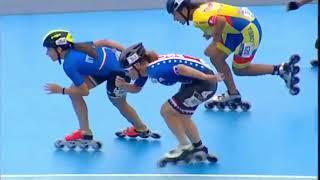 Team USA Inline Speed Skating Team Battles World Skate Speed Skaters at World Championship Races