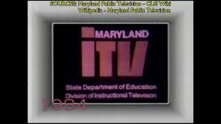 Maryland Public Television (MPT) ident 1972-2009