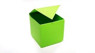 Origami Box - Paper Folding / Papier Falten / 종이접기 - Paper Crafts 1101 おりがみ