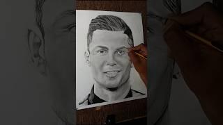 Cristiano Ronaldo drawing. #cristianoronaldo #art #drawing #shorts #short #youtube #like #football