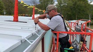 Metal roof Overlay systems - Metal Over Metal using 238 T Standing Seam