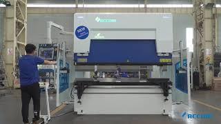 ACCURL Genius 7 Axis Hybrid CNC Press Brake 60 ton With IRIS PLUS Automatic angle measurement System
