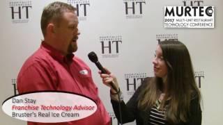 Cybera customer Bruster's Real Ice Cream interviewed at MURTEC