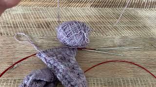 Sewn bind off (Elizabeth Zimmerman’s sewn bind off) tutorial for sock cuffs