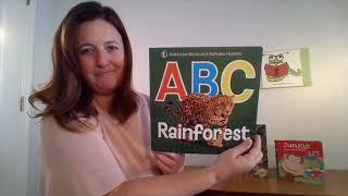 Reading ABC Rainforest with Ms. Michelle