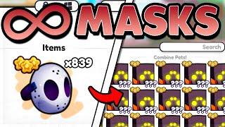 The BEST METHOD To Get HALLOWEEN MASKS In PET SIMULATOR 99!