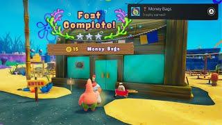 THE PATRICK STAR GAME - Money Bags Trophy & Achievement Guide (Bring a Bag of Money to Mr. Krabs)