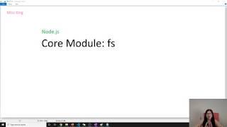 Node.js - Core Module fs - read file