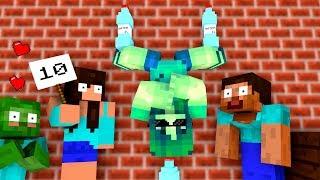 Monster School : BOTTLE FLIP Challenge - Minecraft Animation