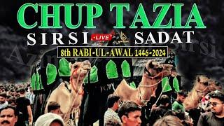 live | juloos | Karbala se madina | sirsi sadat Azadari 2024