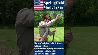 Springfield Model 1861 loading and firing